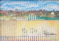 Yaacov Agam JERUSALEM 3000 Multigraph - Sold for $1,024 on 05-16-2026 (Lot 482).jpg